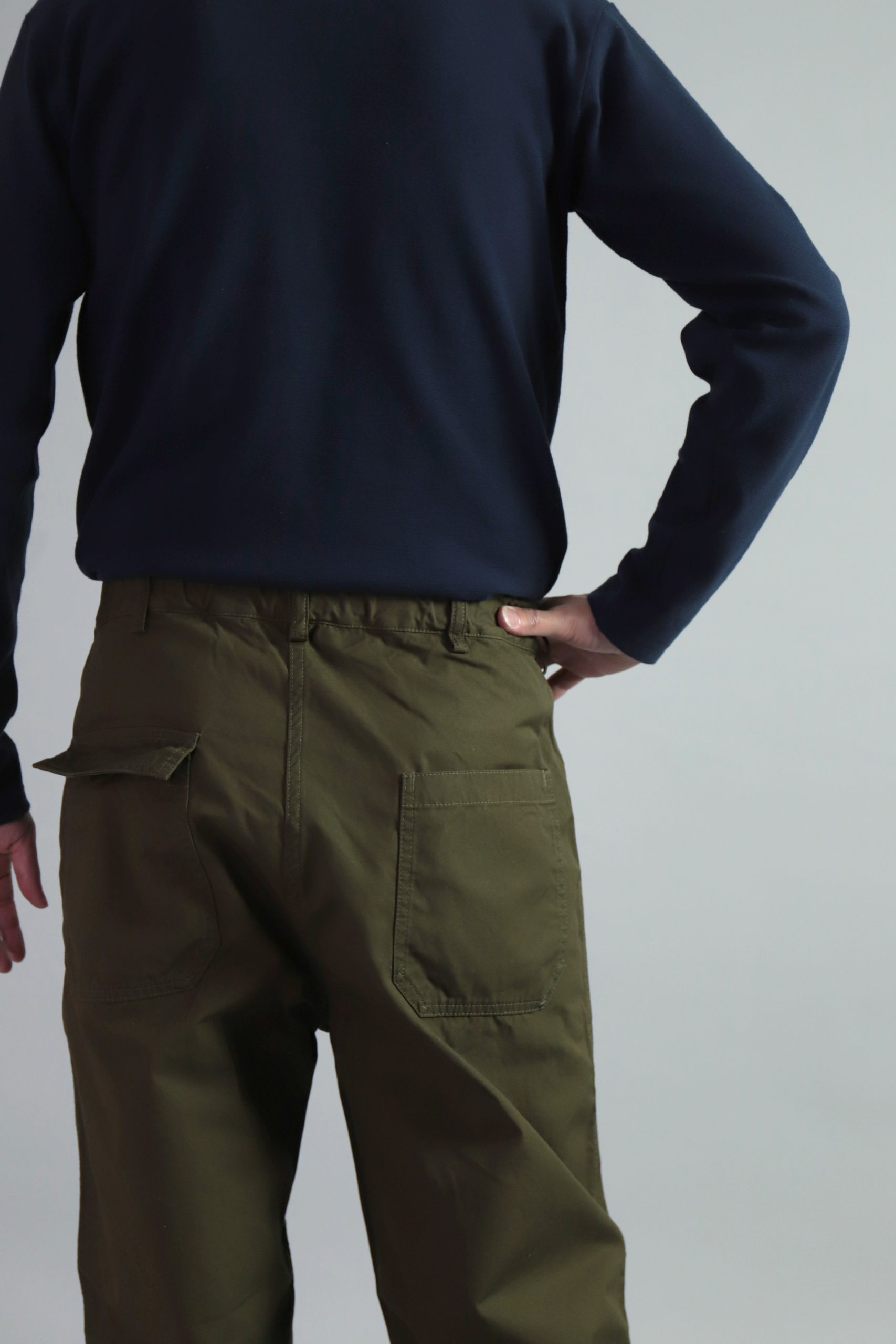 Easy Tuck Baker Pants - OMNIGOD - AVI LEATHER