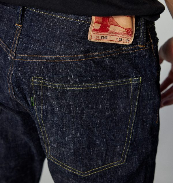 F147 G3 SELVEDGE DENIM 5P JEANS - FOB Factory Japan - Image 4