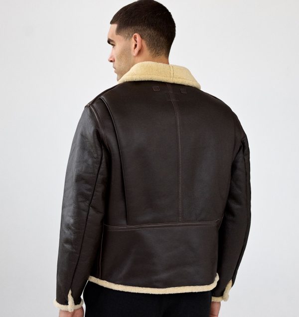 B-6 Flight Jacket - Sheepskin Leather – Image 5