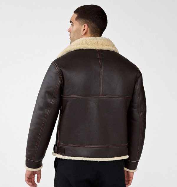 B-3A Flight Jacket - Sheepskin Leather – Image 6