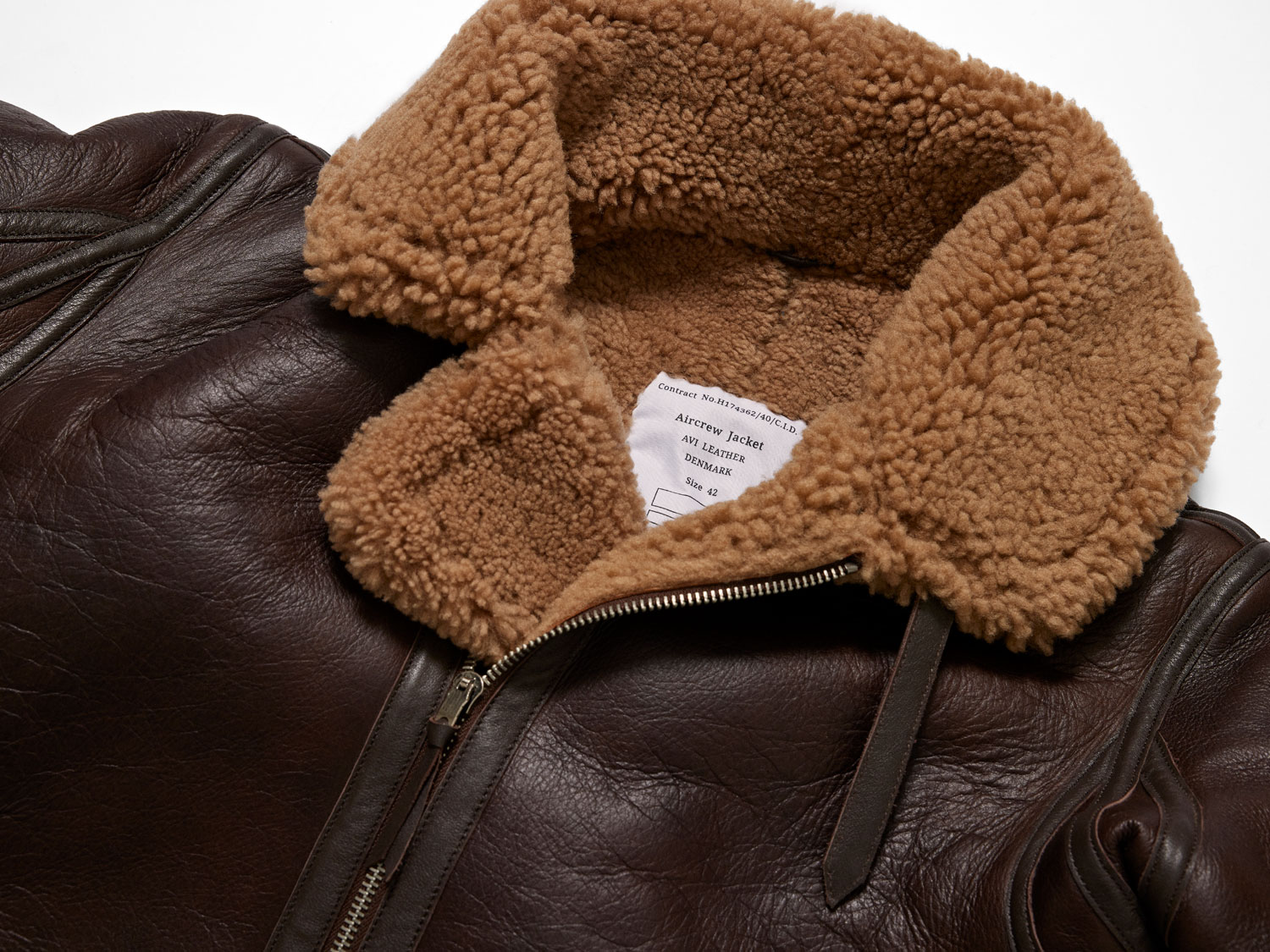RAF Flying Jacket Sheepskin Leather AVI LEATHER